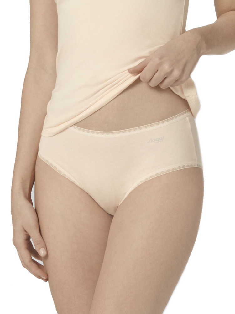 Sloggi Midi Slips Slips GO 2er Pack Bio Cotton Rich Slip Dessous - Bild 24 von 34