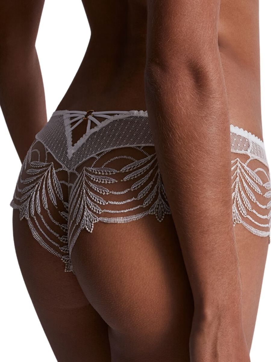 Calzoncillos Aubade Hypnolove St Tropez cortos de encaje bordados bragas de lujo - Imagen 7 de 11