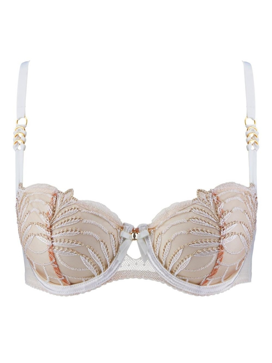 Aubade Hypnolove Bra Half Cup Underwired Bras Embroidered Luxury Lingerie - Picture 14 of 14