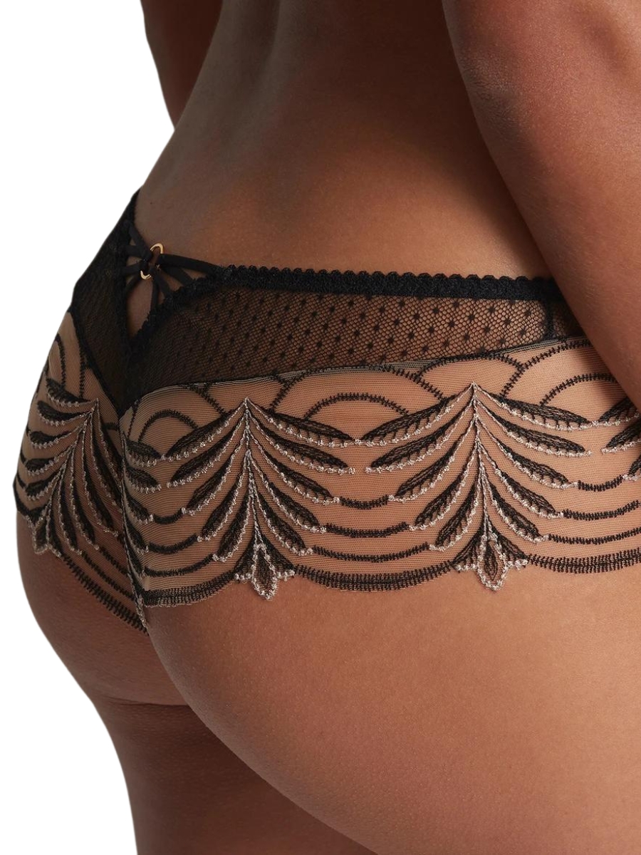 Calzoncillos Aubade Hypnolove St Tropez cortos de encaje bordados bragas de lujo - Imagen 4 de 11