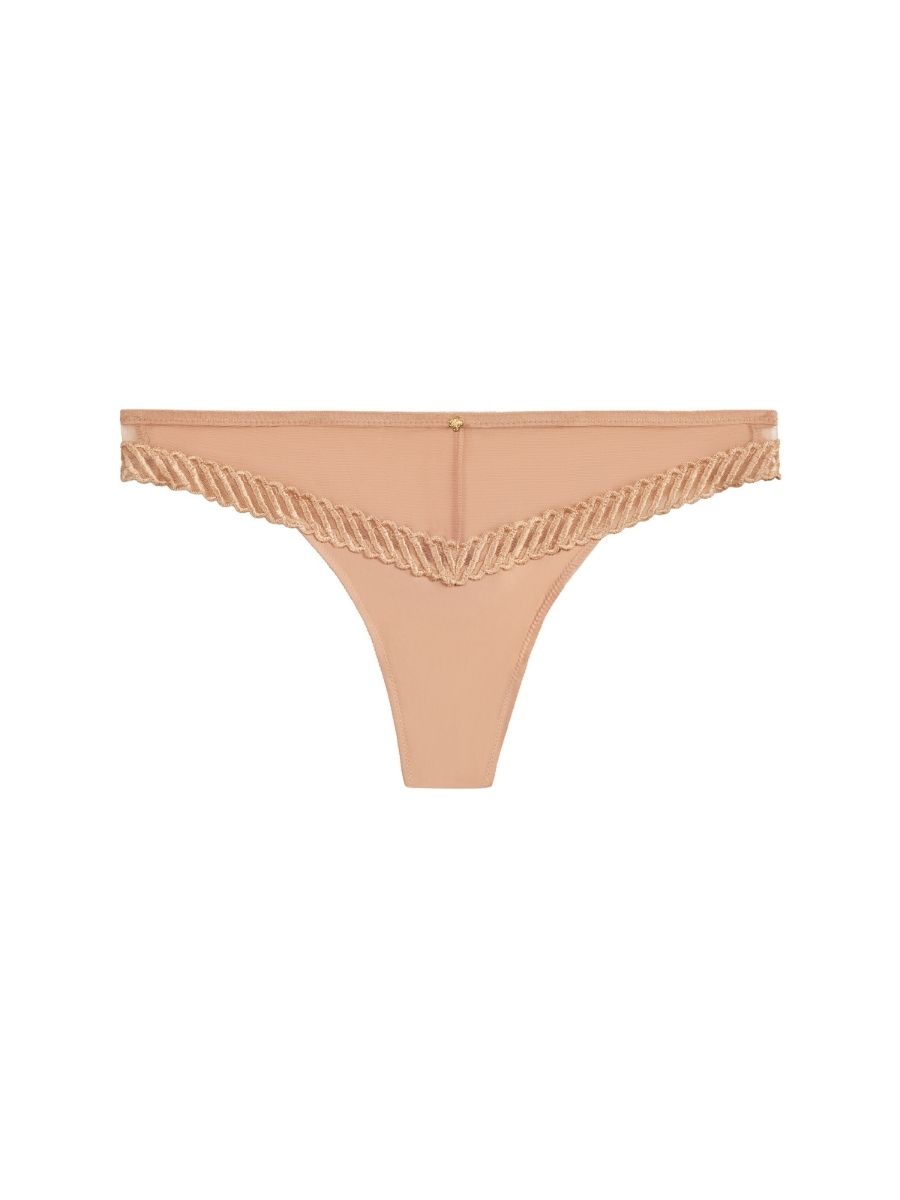 Calzoncillos de tanga Aubade Sheer Emotion tiro medio bordados transparentes de lujo - Imagen 11 de 11