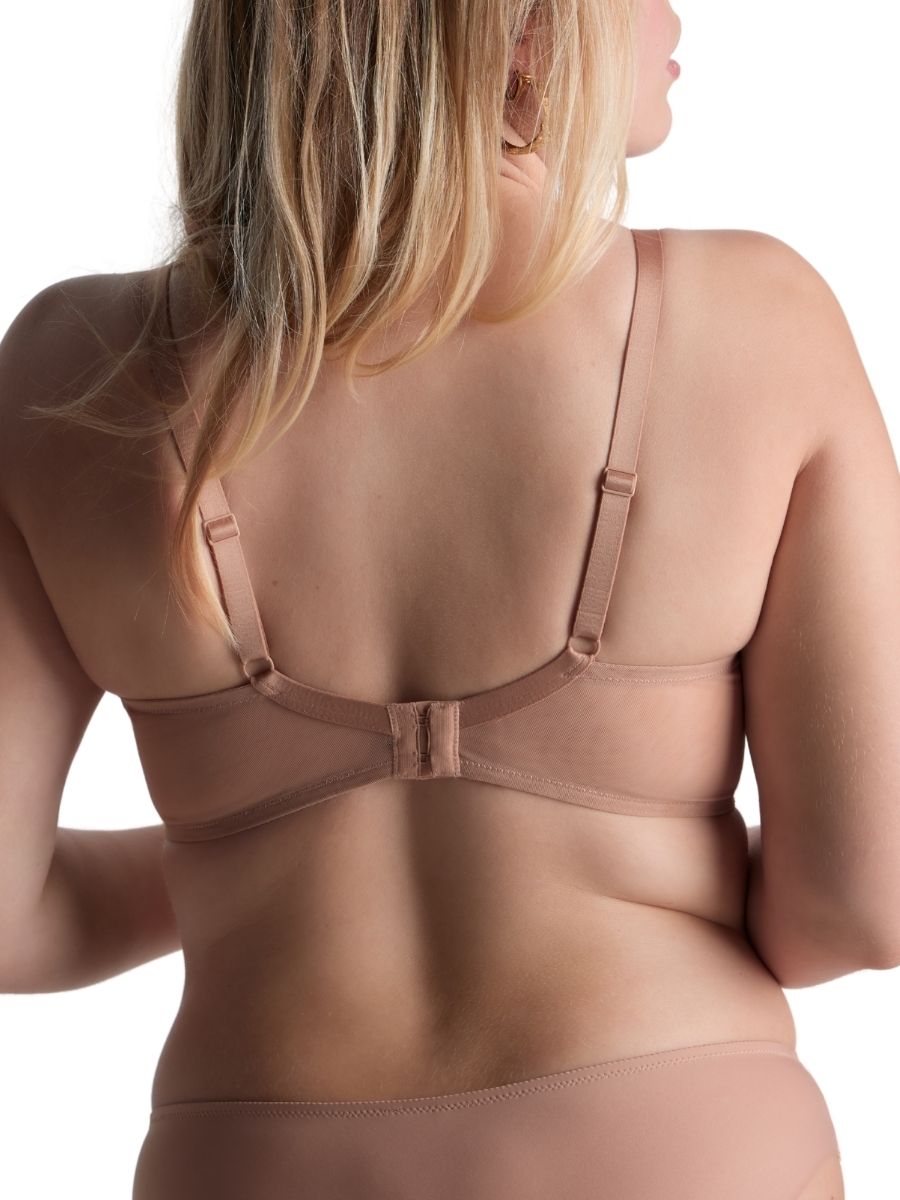 Aubade Sheer Emotion Half Cup Bra Underwired Non Padded Bras Sheer Embroidered - Picture 19 of 20