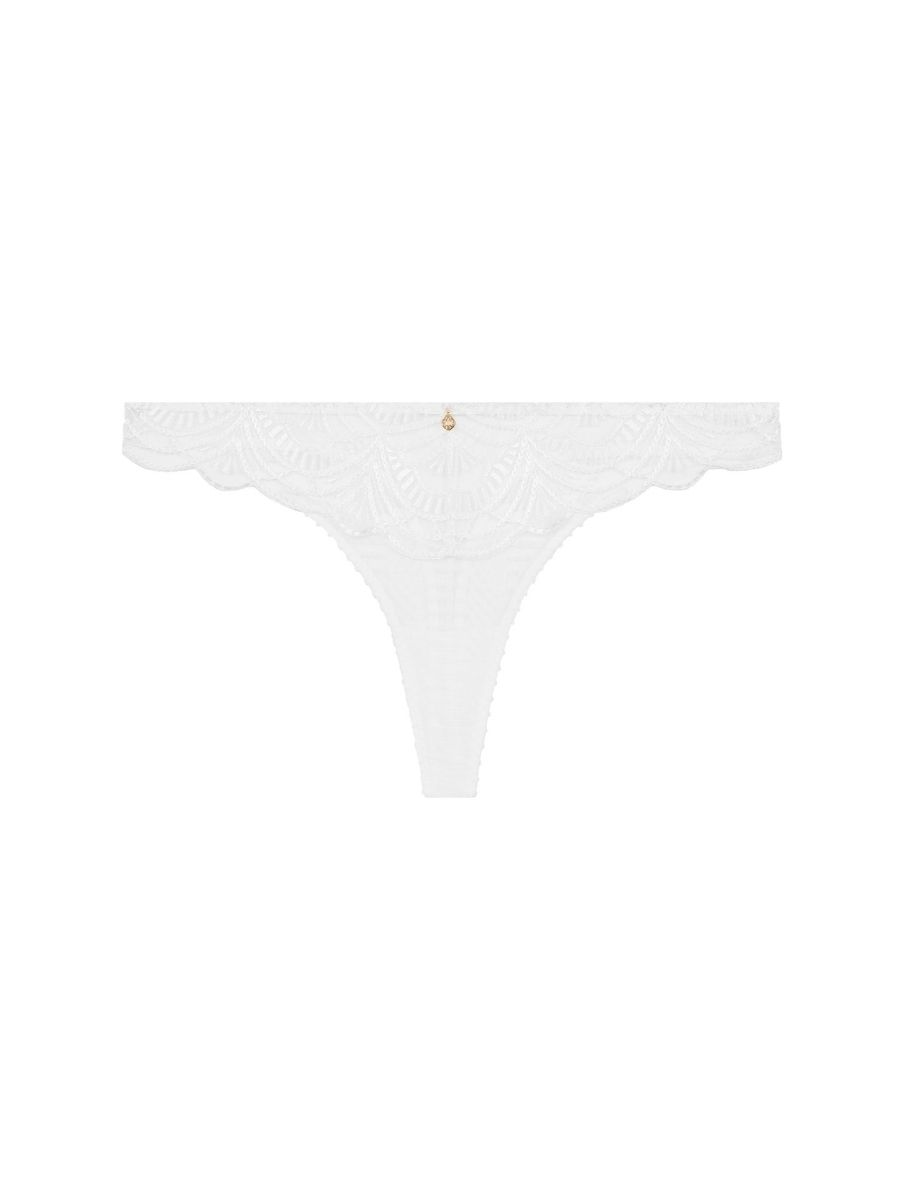 Calzoncillos de tanga Aubade Vibes tiro medio bordado encaje bragas de lujo - Imagen 17 de 17