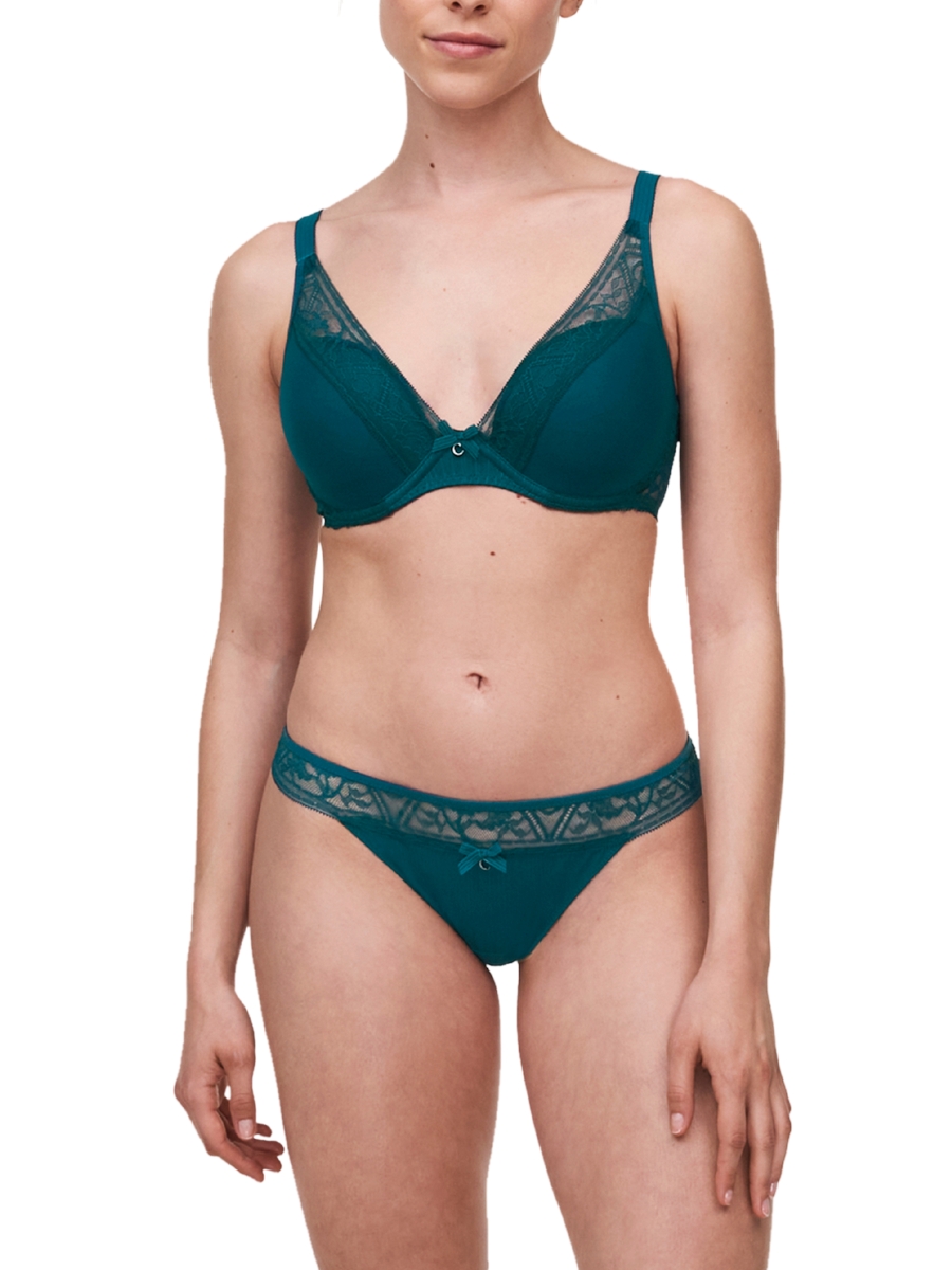 Chantelle Alto Bra Plunge T-Shirt Underwired Lightly Padded Bras Sexy Lingerie - Picture 7 of 9
