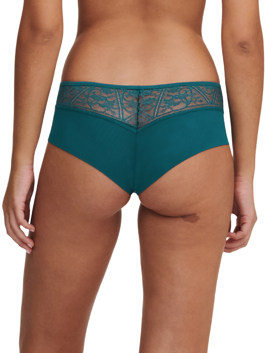 Lencería sexy calzoncillos cortos Chantelle altos para niños tiro medio calzoncillos de encaje - Imagen 7 de 8