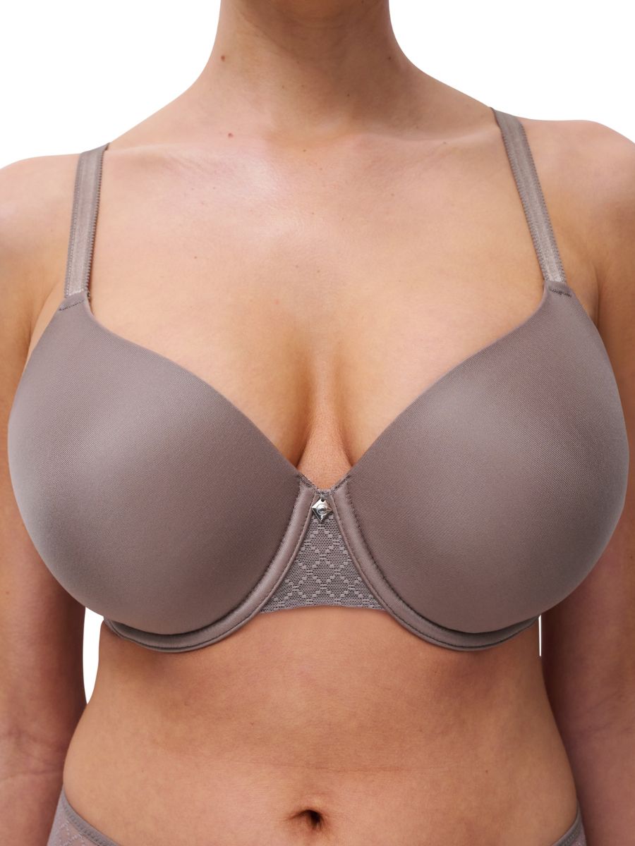 Chantelle Norah Chic Covering T-Shirt Bra Underwired Moulded Bras Lingerie - Picture 8 of 13