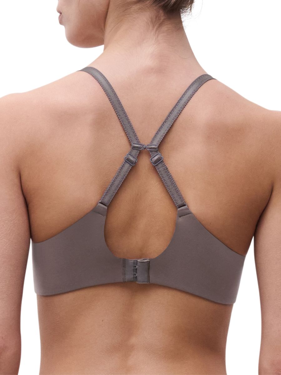 Chantelle Norah Chic Plunge Bra T-Shirt Moulded Bras Underwired Lingerie - Picture 9 of 21