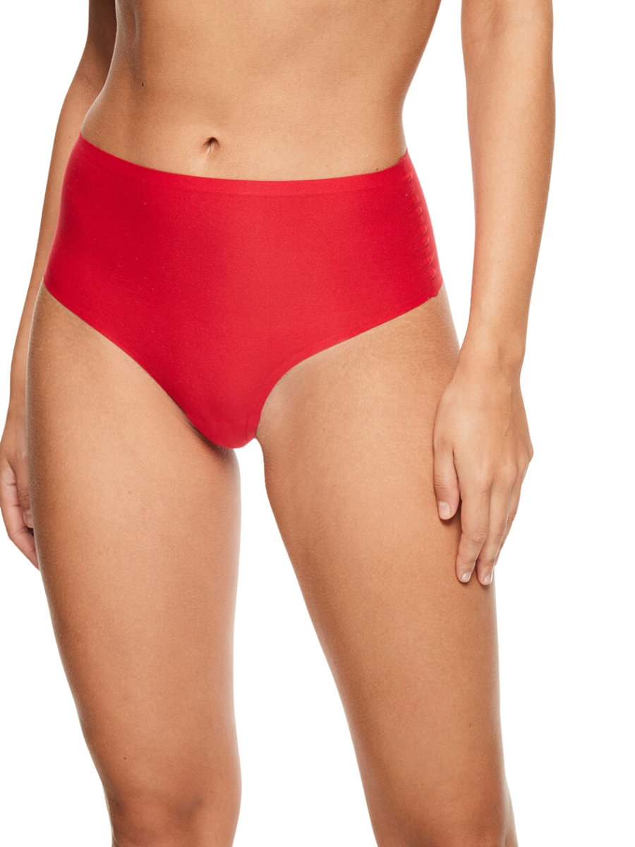 Chantelle SoftStretch HIGH WAIST THONG One Size Seamless Underwear Lingerie - Picture 11 of 12