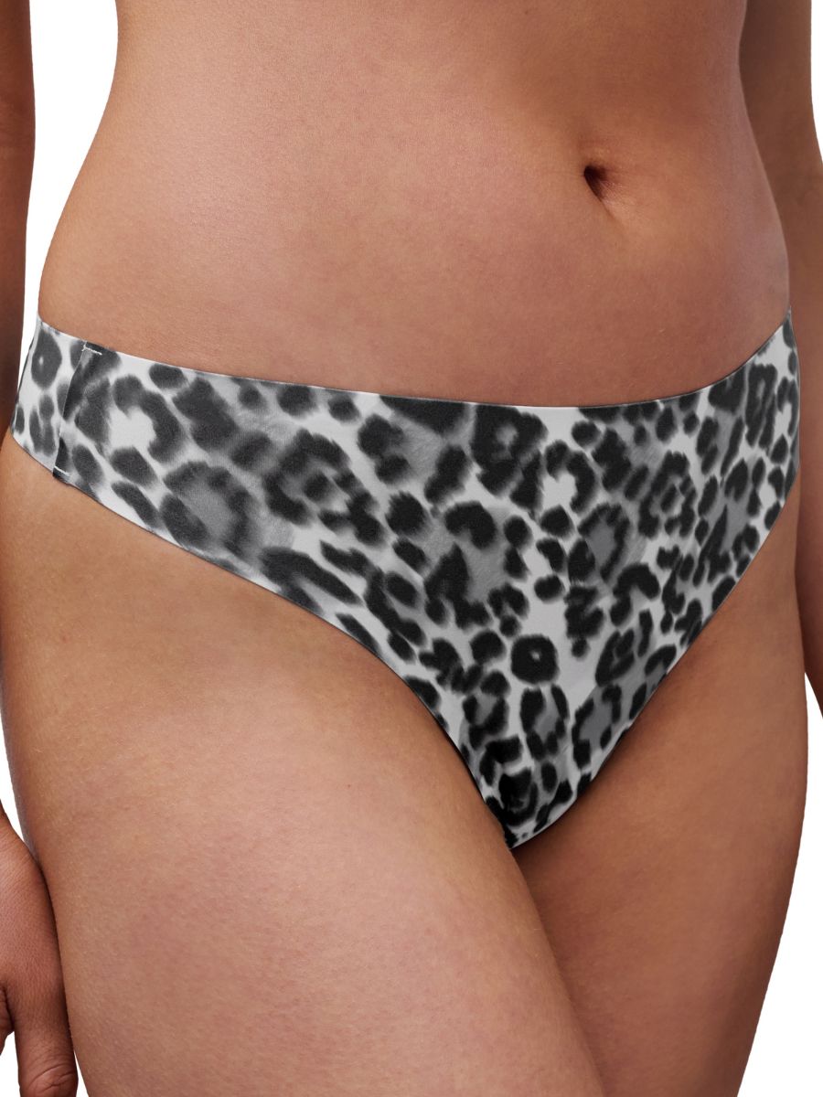 Chantelle SoftStretch THONG Classic Mid Rise Stretch One Size Underwear Lingerie - Picture 13 of 22