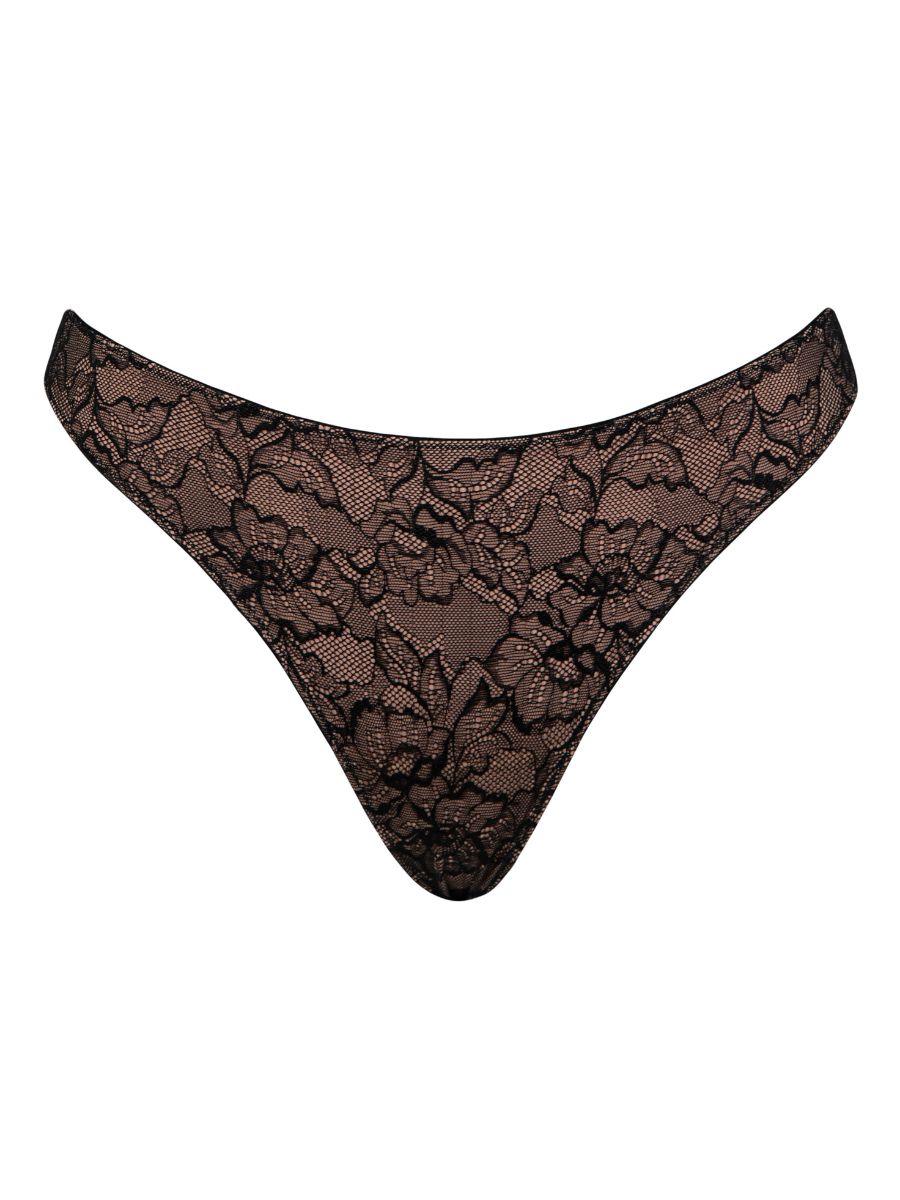 Curvy Kate Hey Girls Thong Brief Mid Rise Lace No VPL Knickers Briefs Lingerie - Picture 11 of 11