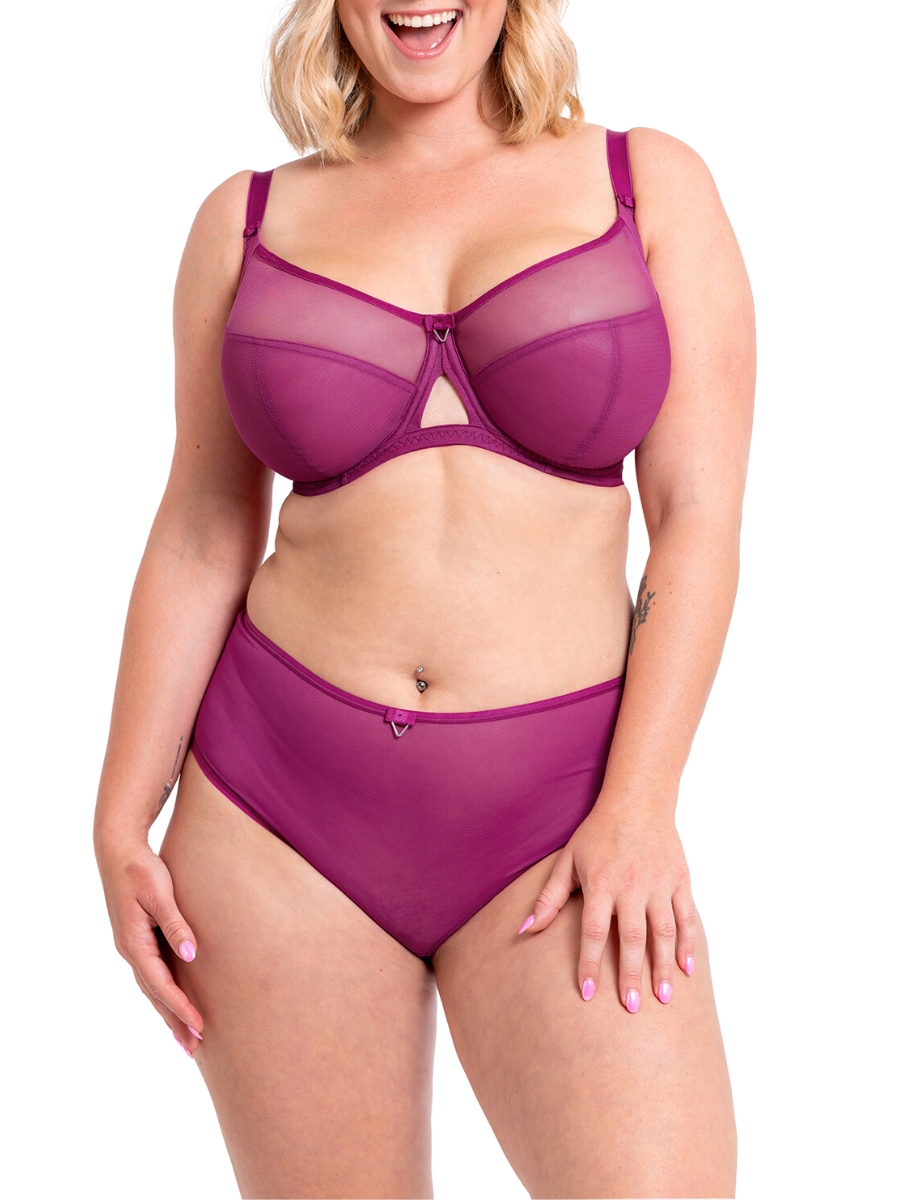 Sujetador de balcón Curvy Kate Victory cuatro secciones sin relleno sujetadores de balcón lencería - Imagen 21 de 27