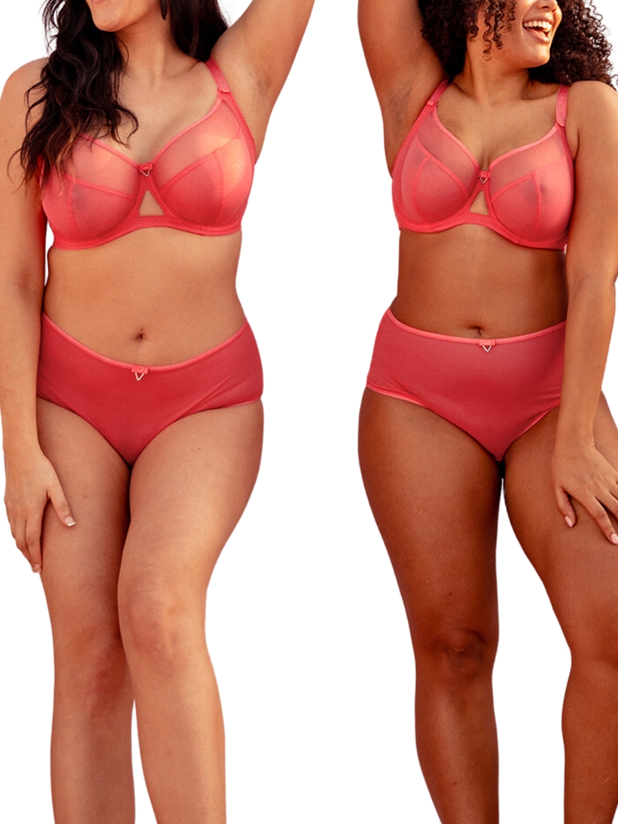Sujetador de balcón Curvy Kate Victory cuatro secciones sin relleno sujetadores de balcón lencería - Imagen 17 de 27