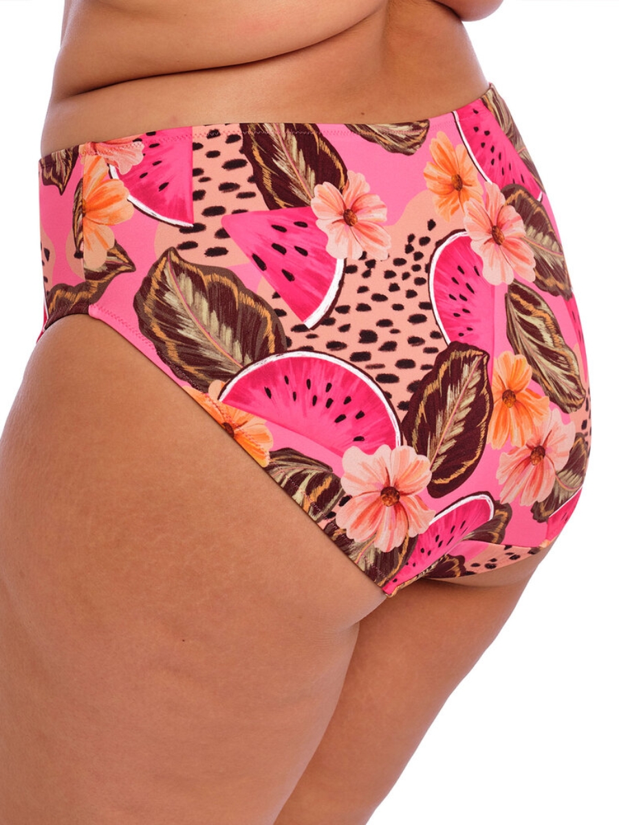 Elomi Cabana Nights Bikini Brief Mid Rise Swim Bottoms Plus Size Swimwear - Picture 3 of 31