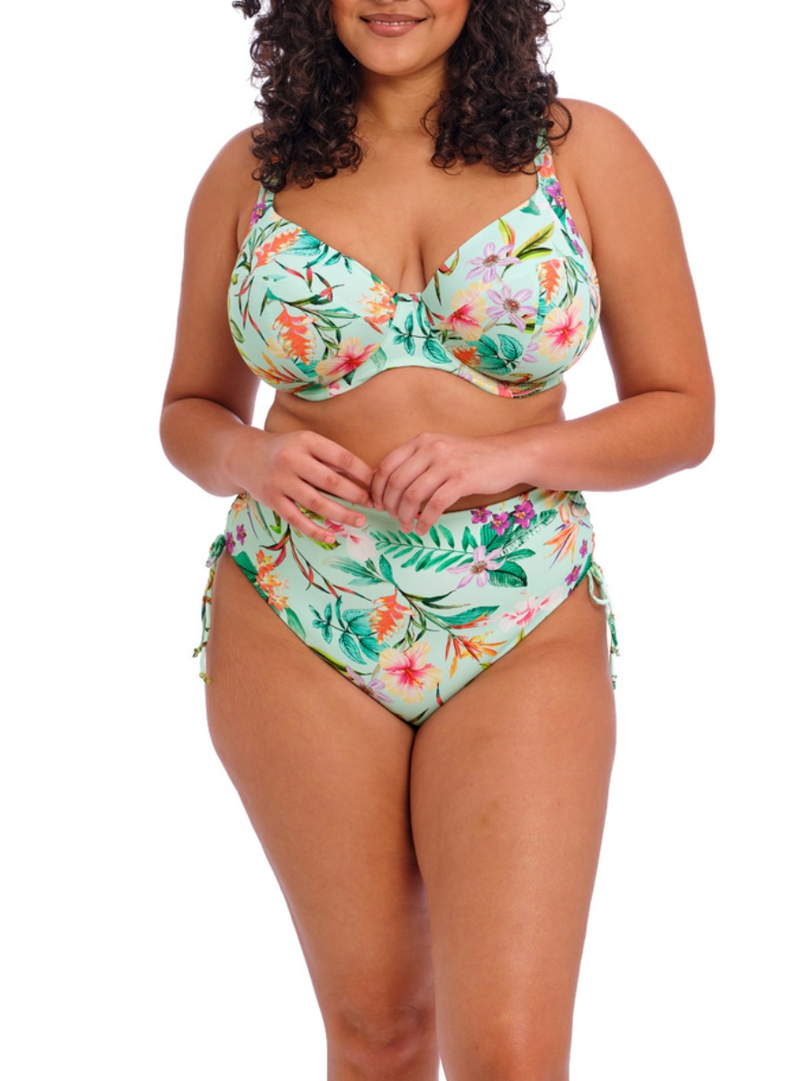Elomi Sunshine Cove Adjustable Bikini Brief High Waist Swim Bottom Swimwear - Picture 4 of 41