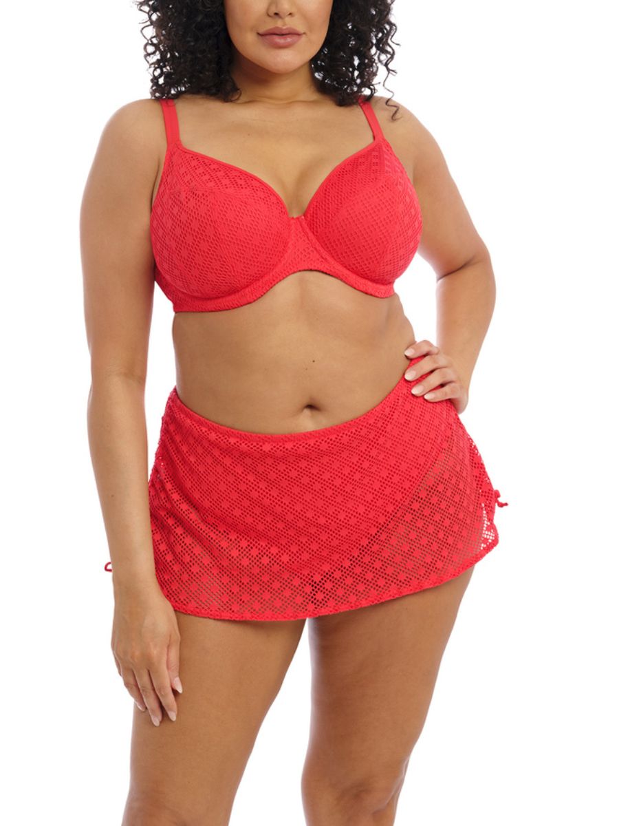 Elomi Bazaruto Swim Bottoms Adjustable Skirted Bikini Brief Tie Side Swimwear - Picture 12 of 14