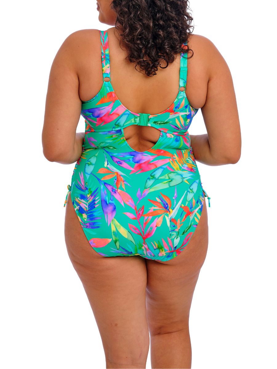 Elomi Toyama Tides Swimsuit Non Wired Adjustable Leg One Piece Swim Swimsuit - Picture 5 of 31