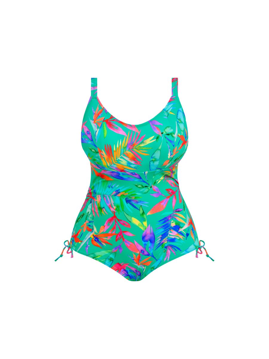 Elomi Toyama Tides Swimsuit Non Wired Adjustable Leg One Piece Swim Swimsuit - Picture 7 of 31