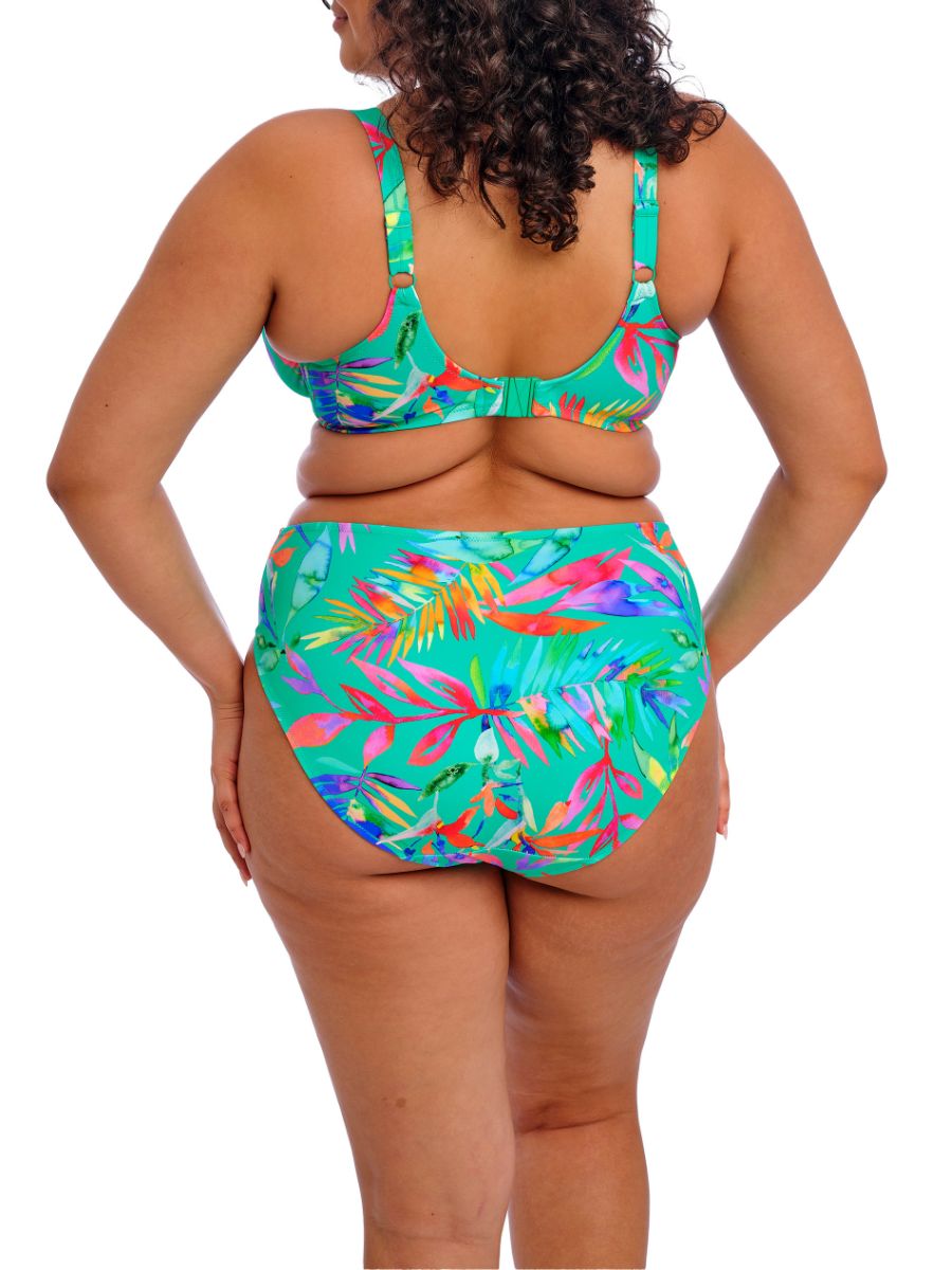Elomi Toyama Tides Bikini Brief Mid Rise Swim Bottom Lined Swimwear - Picture 5 of 36