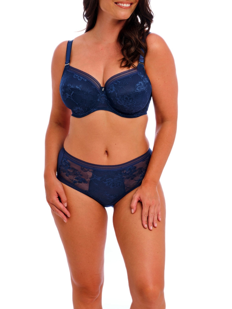 Reggiseno Fantasie Fusion Pizzo Supporto Laterale Coppa Completa Tre Sezioni Reggiseni Lingerie - Foto 9 di 27