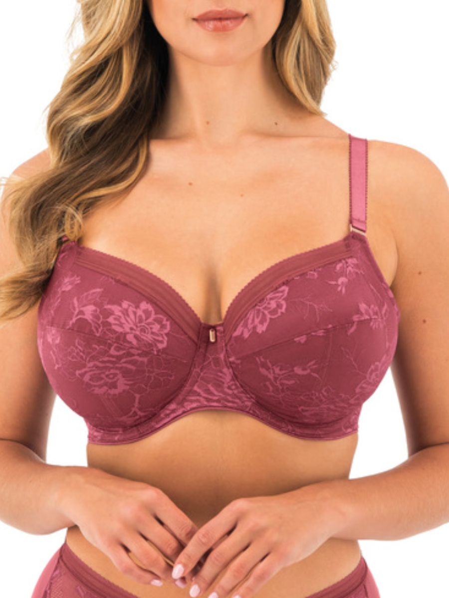 Reggiseno Fantasie Fusion Pizzo Supporto Laterale Coppa Completa Tre Sezioni Reggiseni Lingerie - Foto 17 di 27
