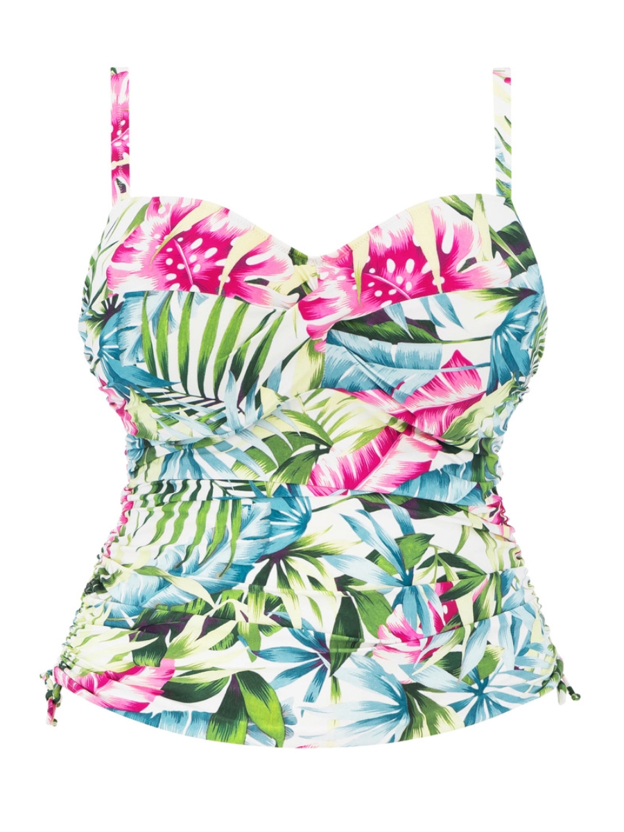 Fantasie Langkawi Tankini Twist Front Tankinis Wired Sweetheart Padded Swimwear - Picture 10 of 10