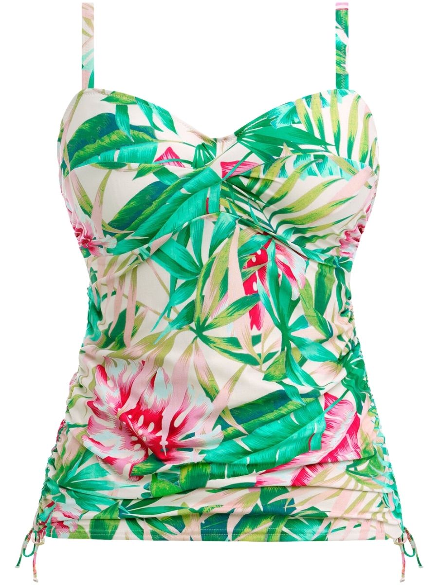 Fantasie Langkawi Tankini Twist Front Tankinis Wired Sweetheart Padded Swimwear - Picture 6 of 10
