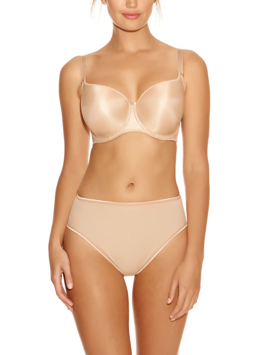 Fantasie Smoothing Bra Moulded T-Shirt Bra Underwired Seamless Bras Lingerie - Picture 8 of 10