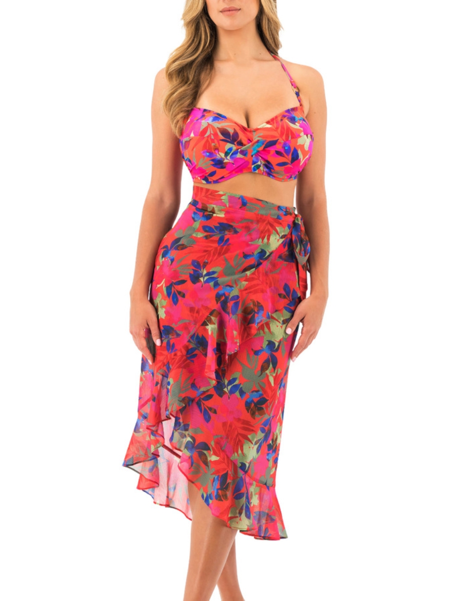 Fantasie Playa del Carmen Sarong Multivías Ropa de Playa Cubrir Traje de Baño - Imagen 3 de 7