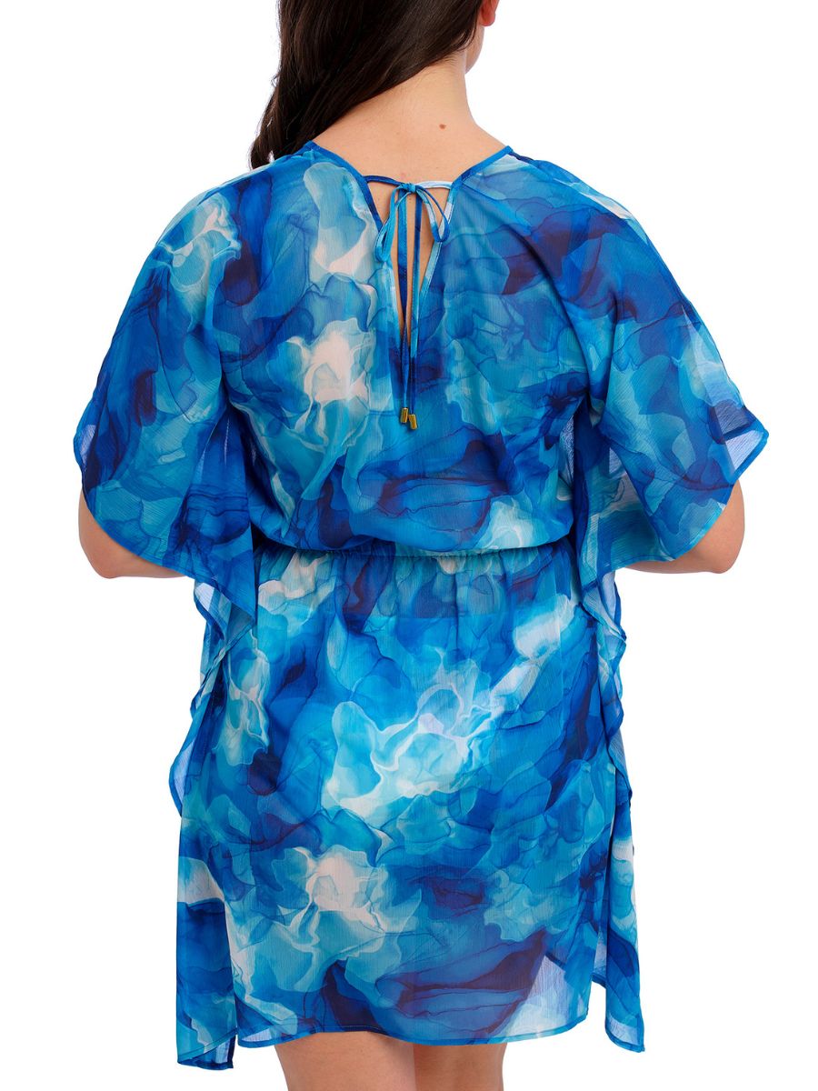 Ropa de playa Fantasie Saunton Sands Kaftan longitud media cuello en V cubierta de playa - Imagen 2 de 25