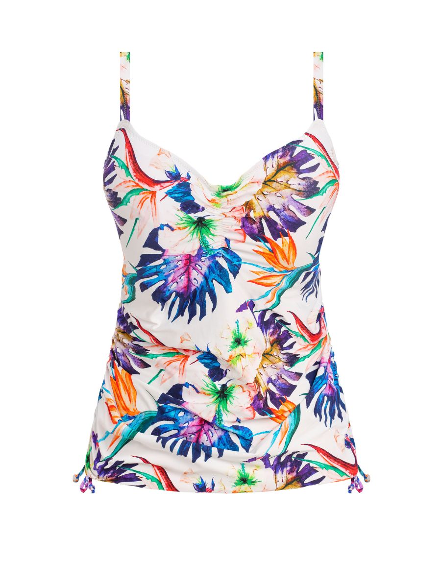 Fantasie Paradiso Tankini Top Underwired Adjustable Side Tummy Control Swimwear - Picture 5 of 10