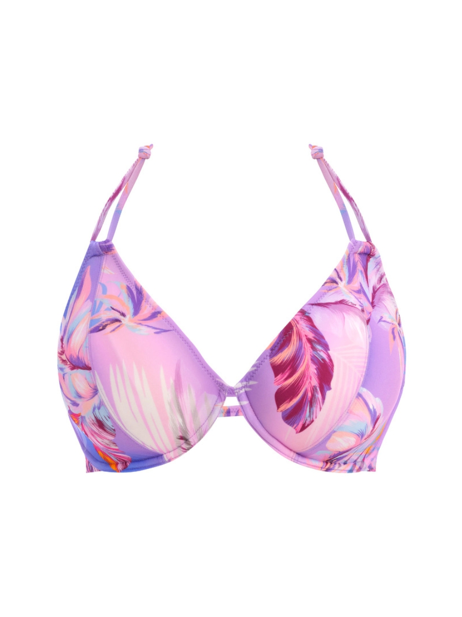 Top de bikini Freya Miami Sunset cuello halter corbata bikini tops ropa de playa trajes de baño - Imagen 12 de 12