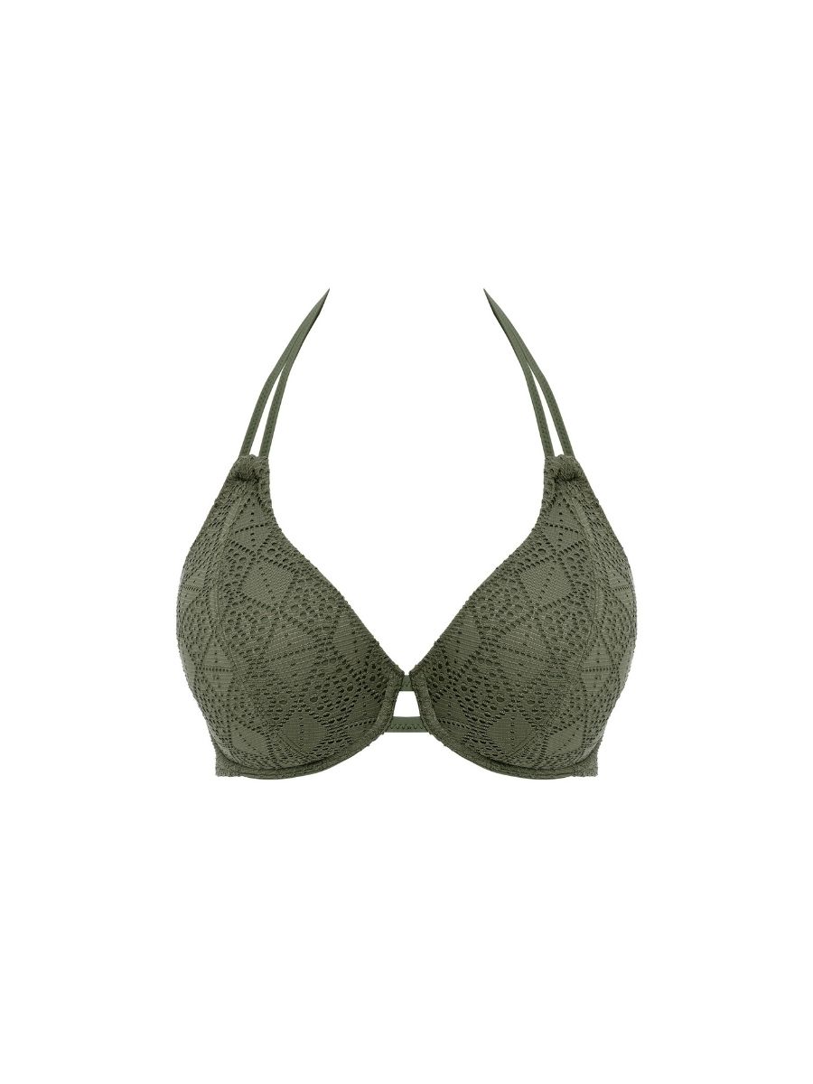 Freya Nomad Nights Bikini Top Halterneck Tie Bikini Tops Beachwear Swimwear - Picture 17 of 27