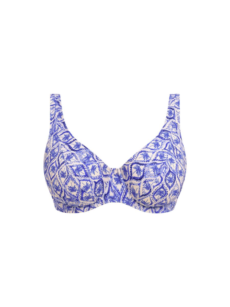 Freya Ocean Breeze Bikini Top High Apex Plunge Bikini Top J-Hook Swimwear - Picture 7 of 37