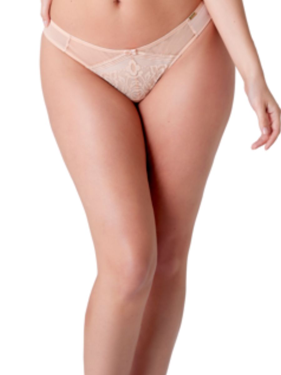 Gossard Encore Thong Briefs Mid Rise Stretch Lace Brief Knickers Lingerie - Picture 11 of 24