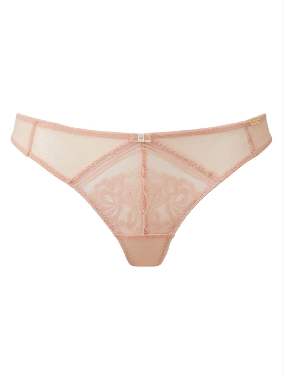 Gossard Encore Thong Briefs Mid Rise Stretch Lace Brief Knickers Lingerie - Picture 14 of 24