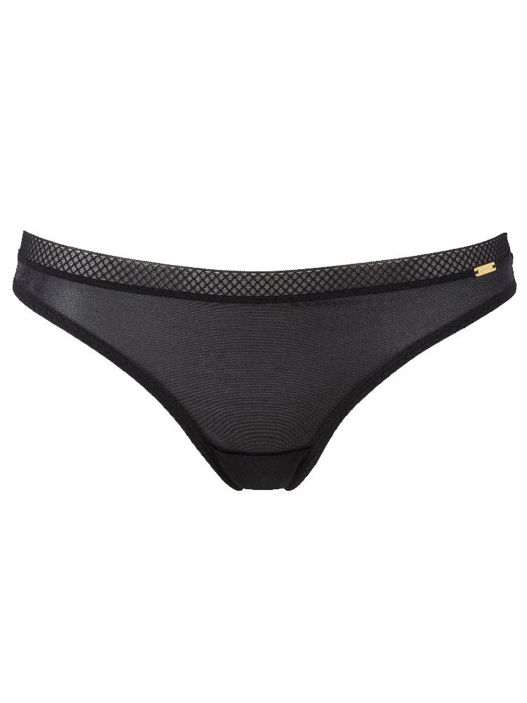 Gossard Glossies Brief Sheer Thong Knickers Mid Rise Sexy Sheer Briefs Lingerie - Picture 5 of 40