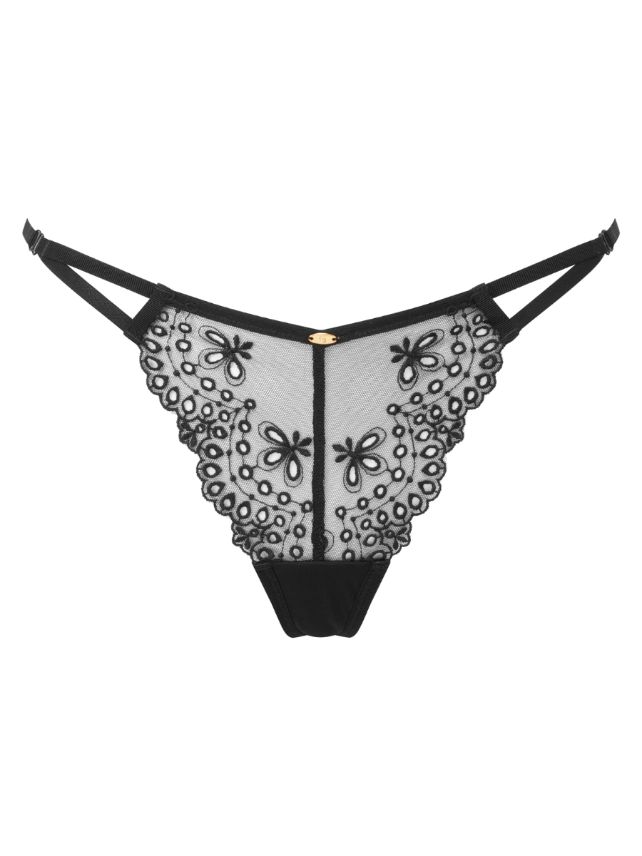 Gossard Rebel Briefs String Thong Mid Rise Brief Thongs Sexy Lingerie - Picture 4 of 21
