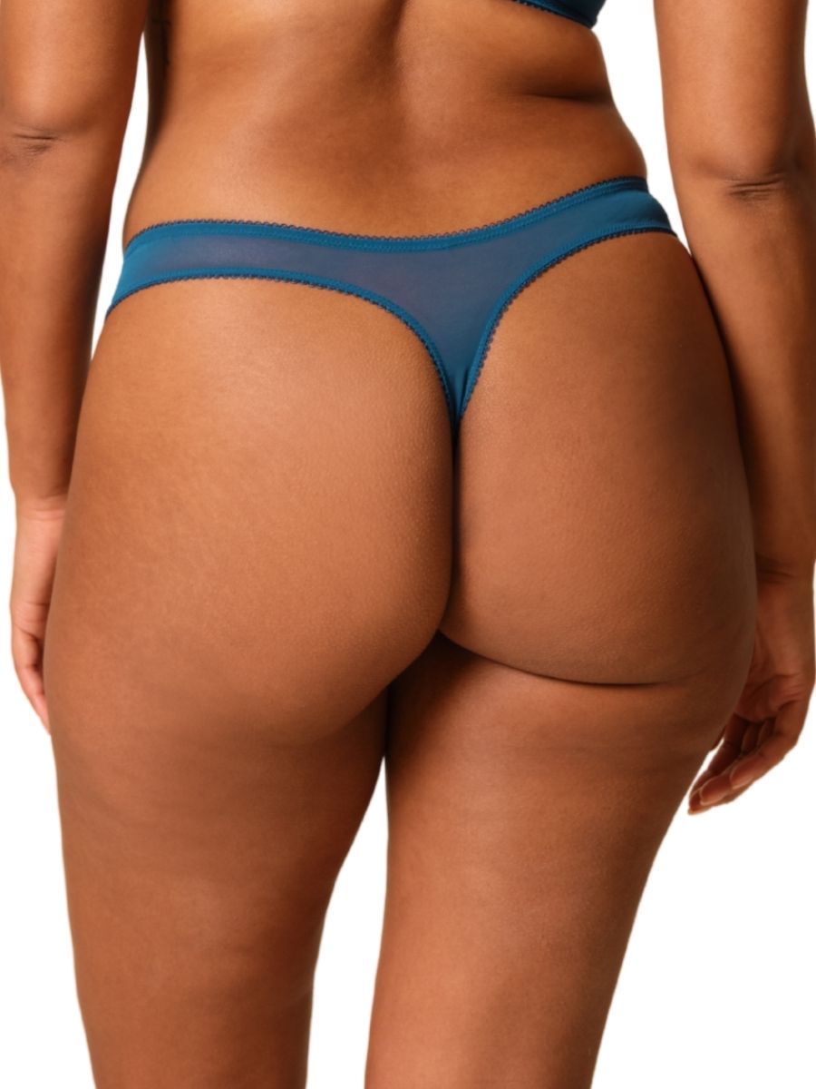Gossard Superboost Lace Thong Briefs Mid Rise Semi Sheer Knickers Brief Lingerie - Picture 9 of 50