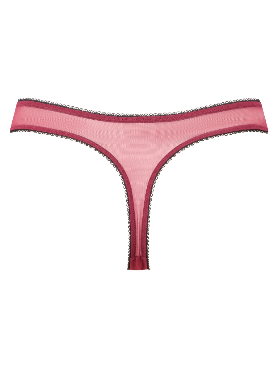 Gossard Superboost Lace Thong Briefs Mid Rise Semi Sheer Knickers Brief Lingerie - Picture 37 of 50