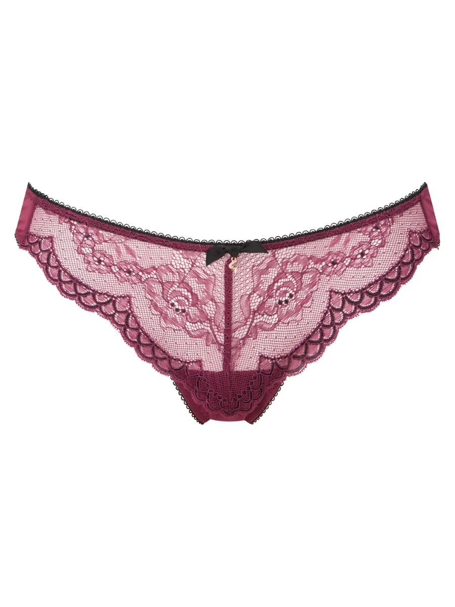Gossard Superboost Lace Thong Briefs Mid Rise Semi Sheer Knickers Brief Lingerie - Picture 36 of 50