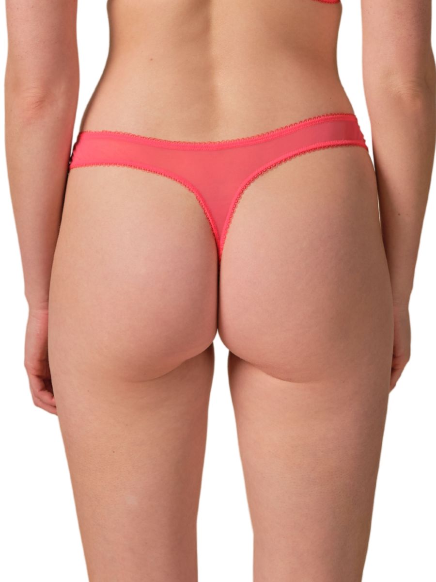 Gossard Superboost Lace Thong Briefs Mid Rise Semi Sheer Knickers Brief Lingerie - Picture 26 of 42