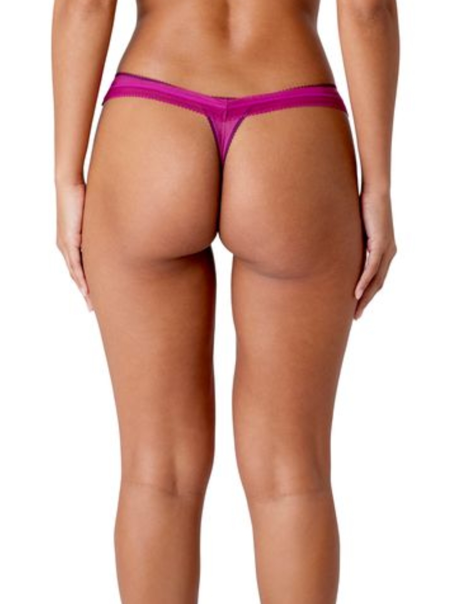 Gossard Swirl Thong Briefs Mid Rise Brief Stretch Lace Knickers Lingerie - Picture 9 of 15