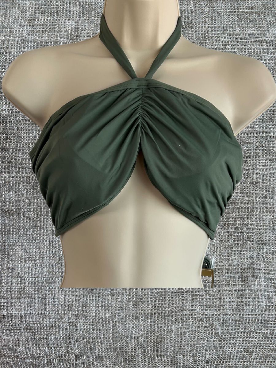 Moontide Bikini Top Underwired Powermesh Bandeau Swim Tops Swimwear - Picture 7 of 7