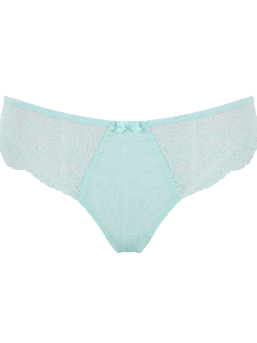 Panache Ana Tanga Calzoncillo Tiro Medio Encaje Transparente Tanga Calzoncillos Bragas Lencería - Imagen 11 de 16