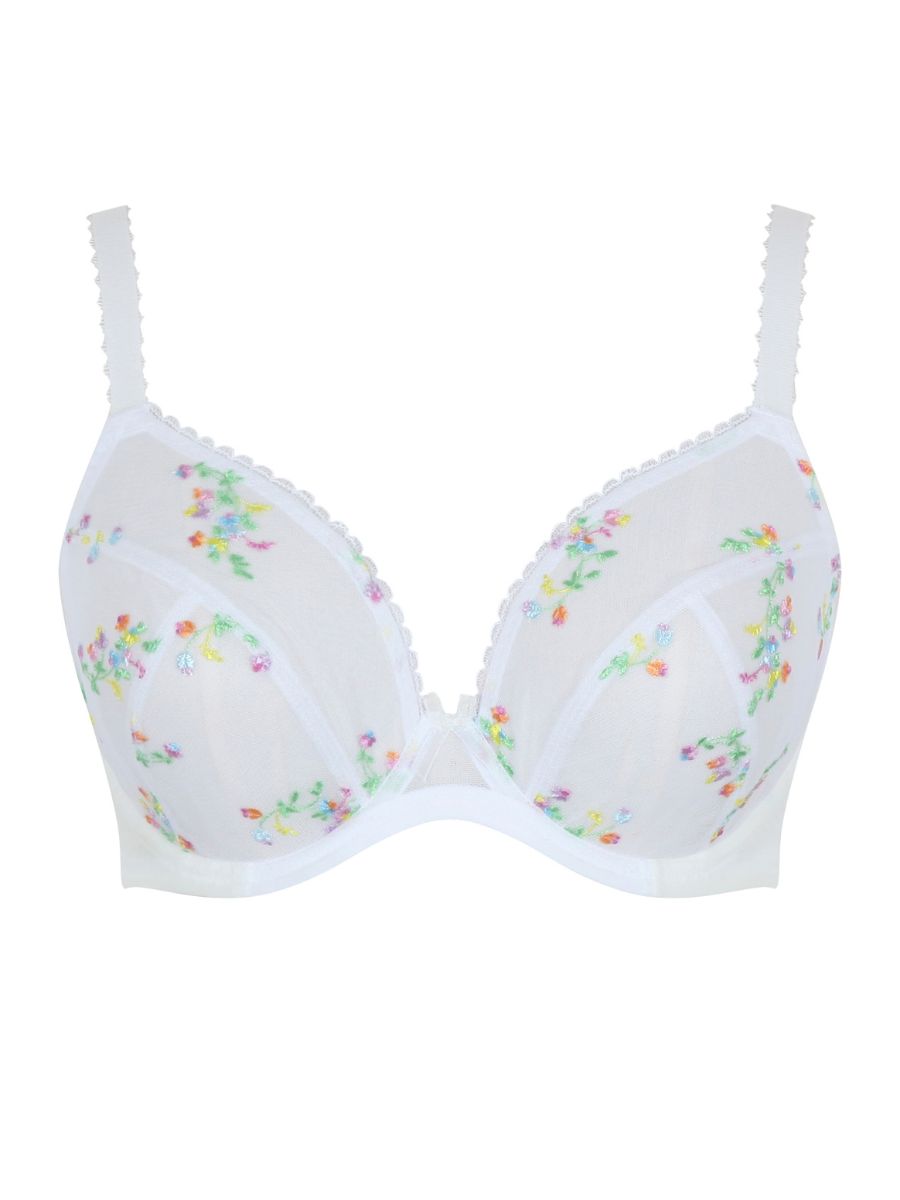 Sujetador Panache Meadow sin relleno sujetadores bordados transparentes lencería - Imagen 10 de 10