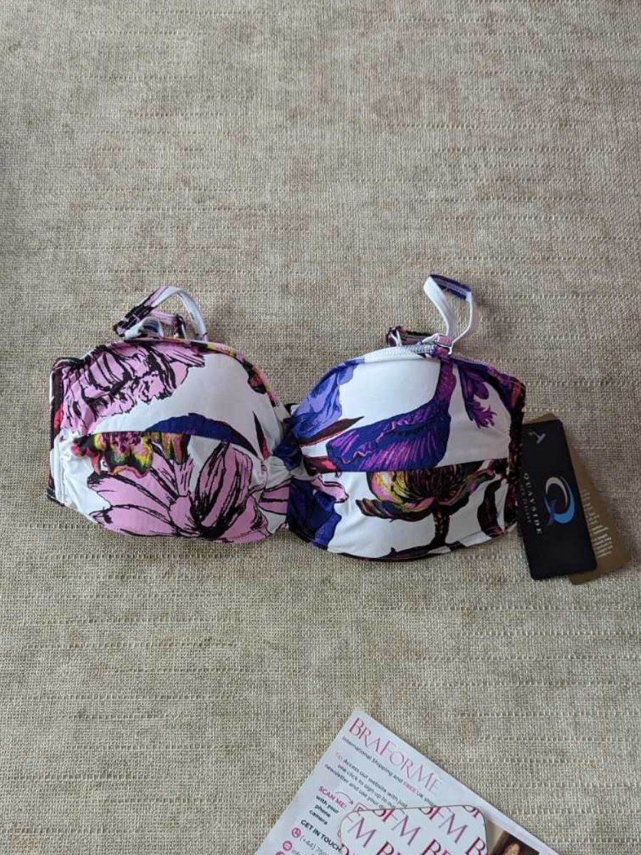 Top de bikini Quayside by Moontide Multiway Twist Bandeau traje de baño playa - Imagen 10 de 17