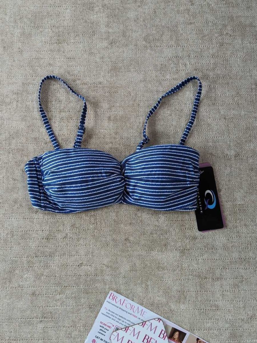 Top de bikini Quayside by Moontide Multiway Twist Bandeau traje de baño playa - Imagen 7 de 17