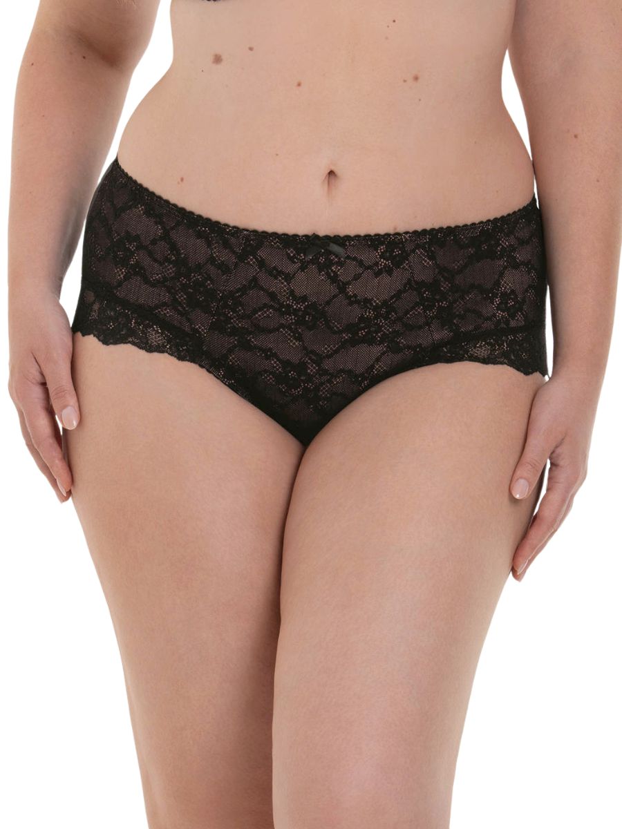 Rosa Faia Bobette High Waist Brief+ High Rise Lace Briefs Maxi Knickers Lingerie