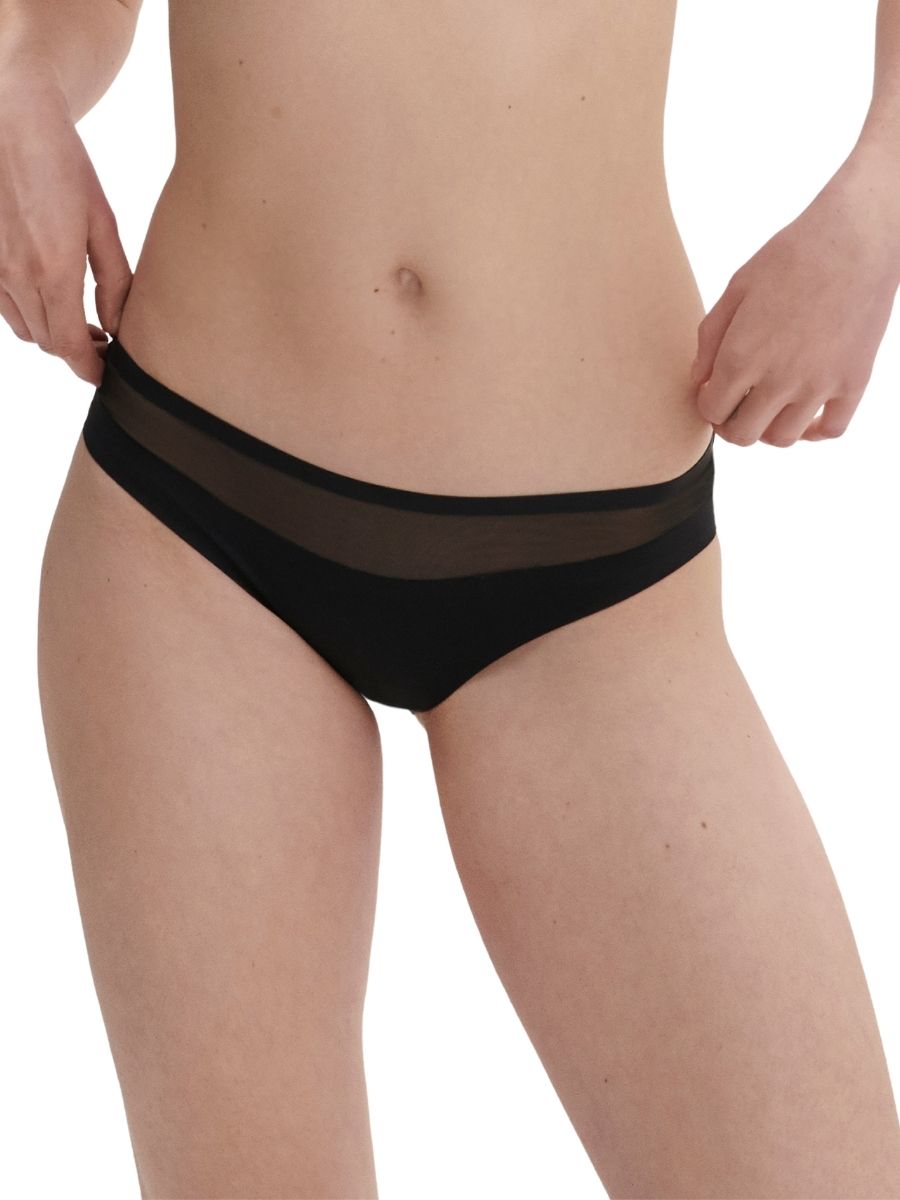 Simone Pérèle Essentiel Brief Mid Rise Mesh Seamless Briefs Knickers Luxury