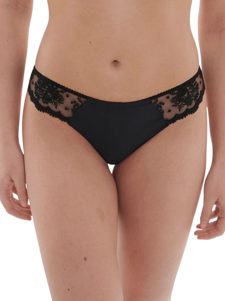 Simone Pérèle Intrigue Brief Mid Rise Embroidered Lace Knickers Luxury Lingerie